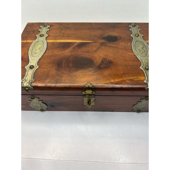 Antique c.1900 Wooden Cigar Box Repurposed as Keepsake Box, Factory No. 771 PA - Picture 12 of 14